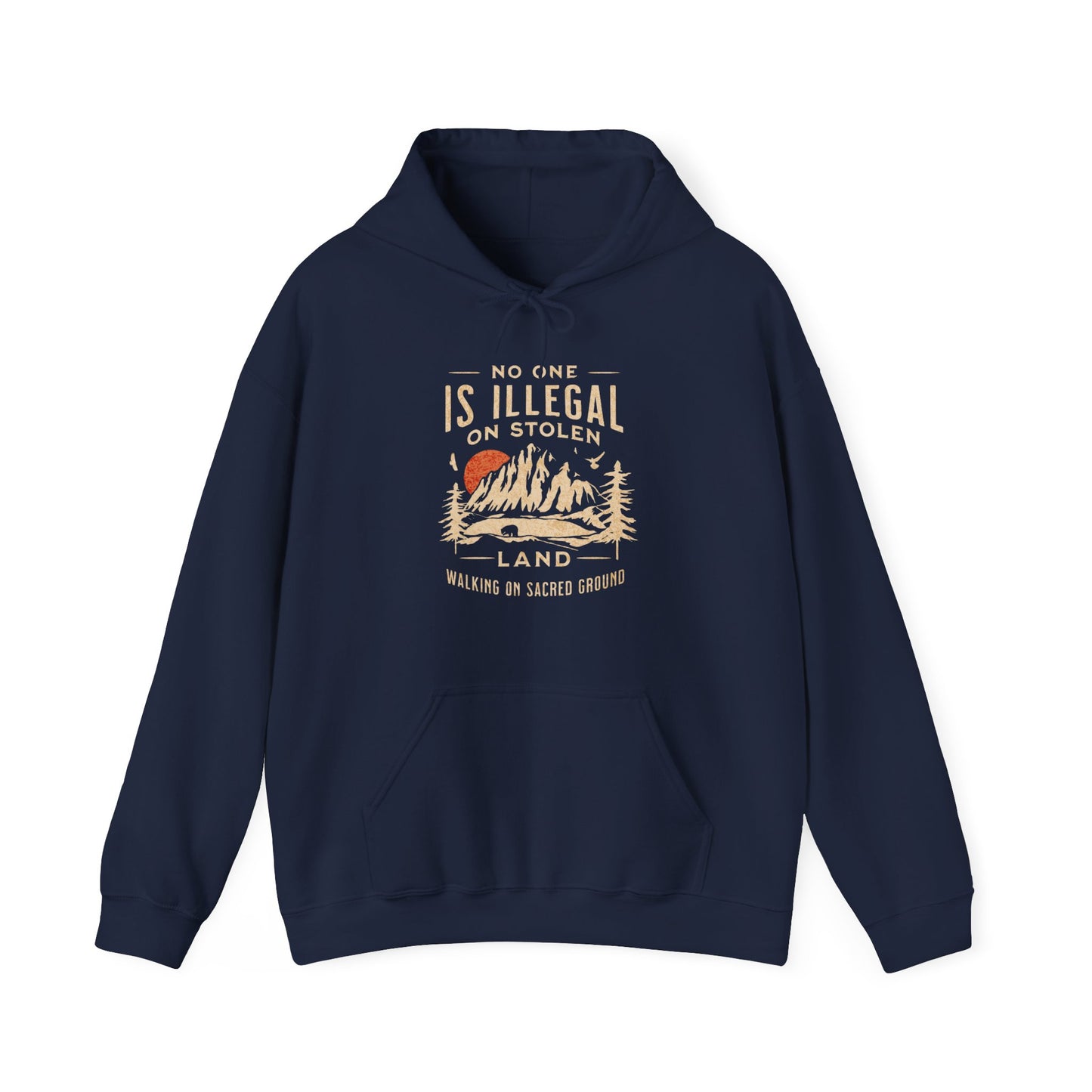 No One Is Illegal Unisex Hoodie
