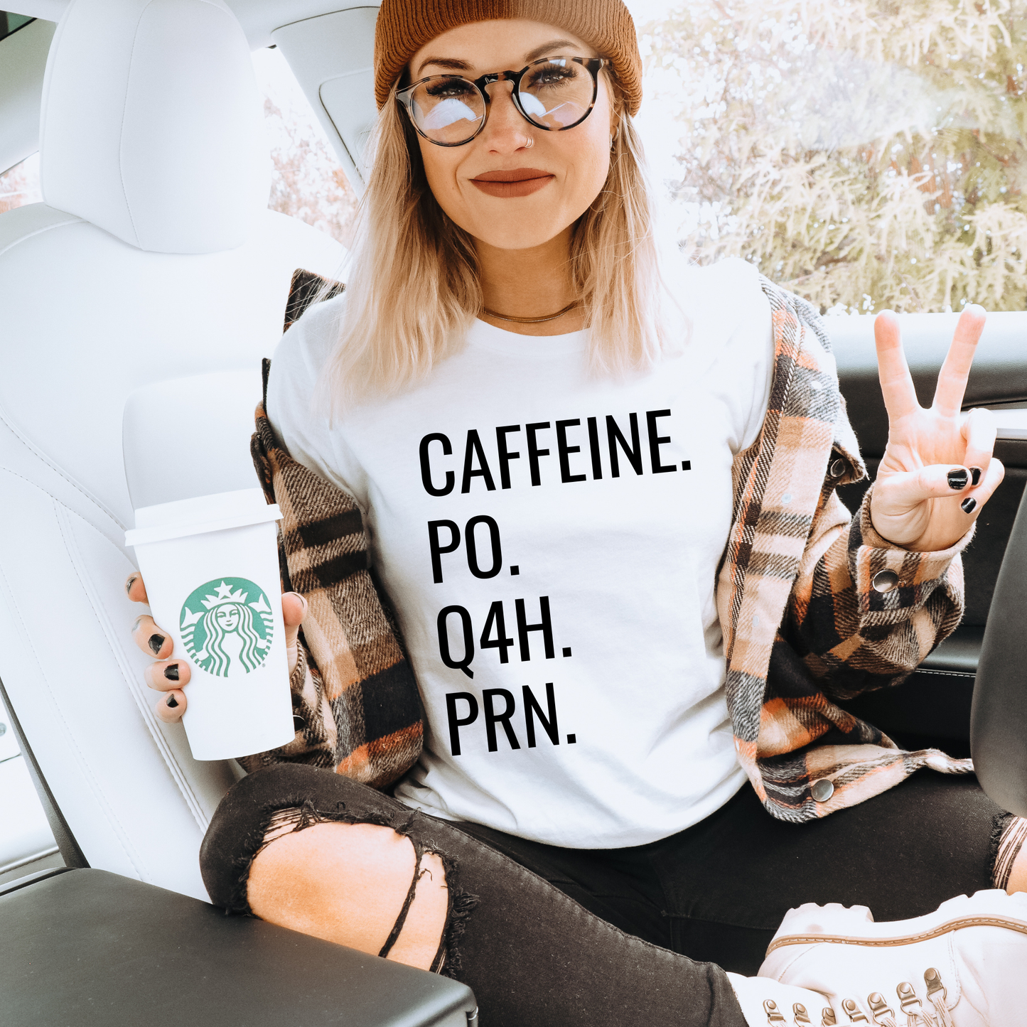 caffeine po q4h prn shirt, nurse coffee shirt, funny nurse shirt, medical humor shirt, nursing student shirt, nurse life shirt, healthcare worker shirt, coffee lover shirt, rn shirt, funny medical tee, nurse gift idea, hospital humor shirt, unisex nurse tee
