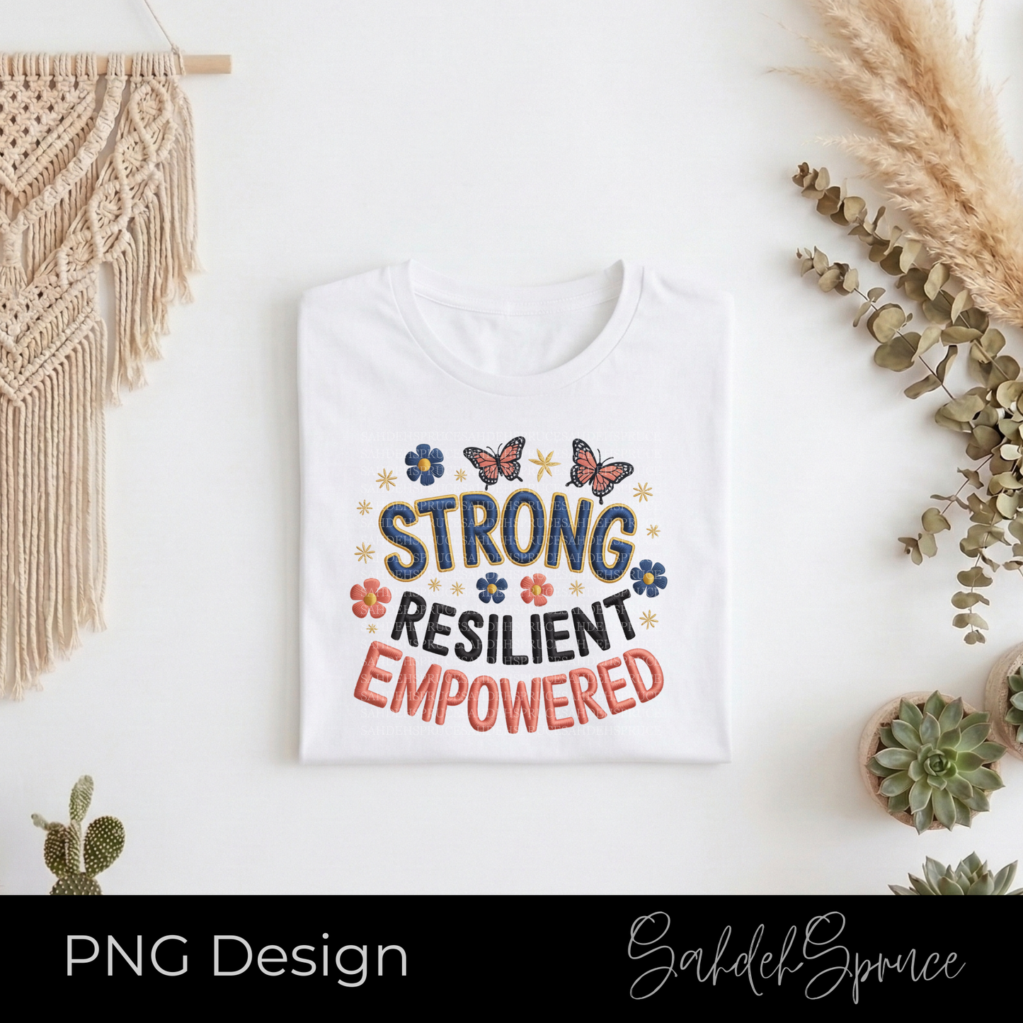 strong resilient empowered png, faux crochet png download, empowerment crochet graphic, resilient faux crochet design, unisex strength png, crochet texture sublimation, digital crochet pattern png, self love graphic download, cricut empowerment png, sahdeh spruce digital png, commercial crochet png, motivational faux crochet file