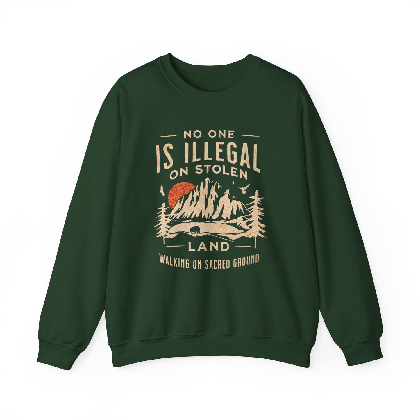 No One Is Illegal Sweatshirt