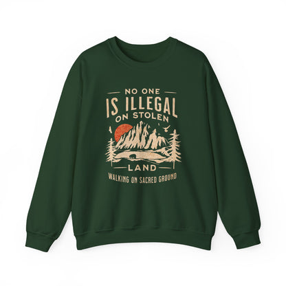 No One Is Illegal Sweatshirt