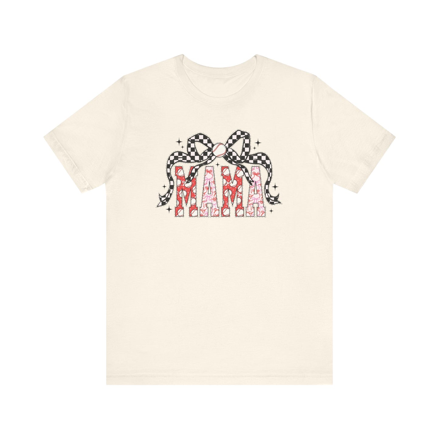 Baseball Mama Coquette Unisex T-Shirt