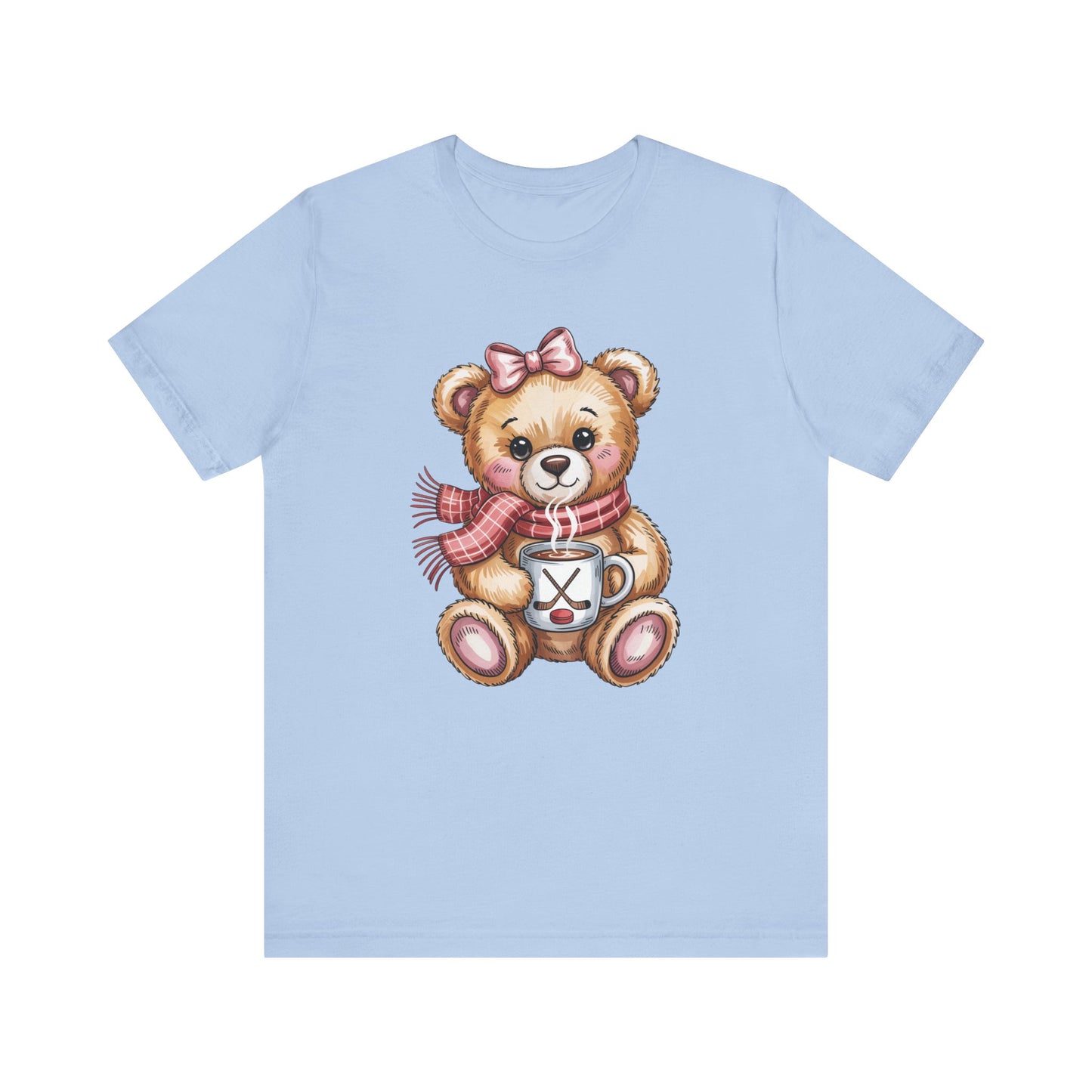 Hockey Teddy Bear Unisex T-Shirt
