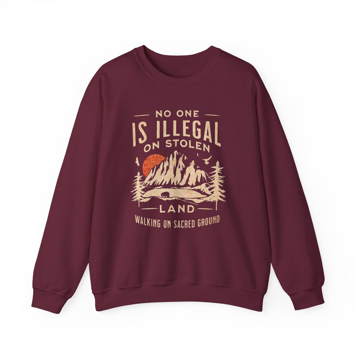 No One Is Illegal Sweatshirt