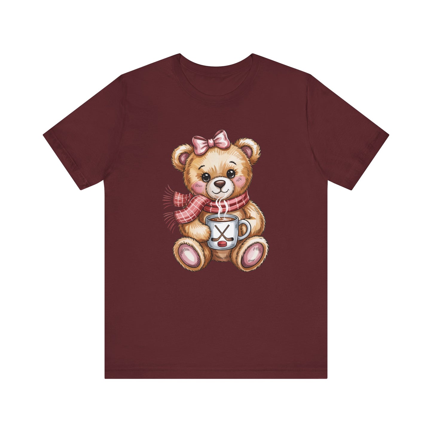 Hockey Teddy Bear Unisex T-Shirt