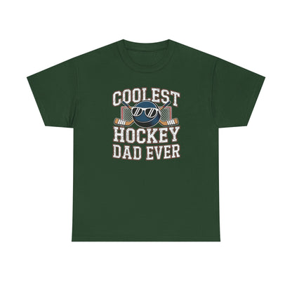 Coolest Hockey Dad Ever Unisex T-Shirt