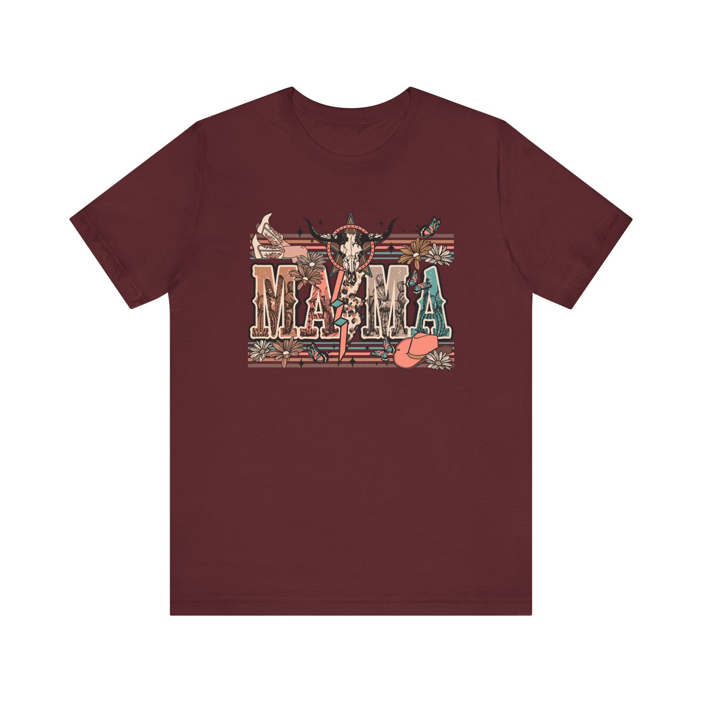 Mama Western Cowgirl Unisex T-Shirt