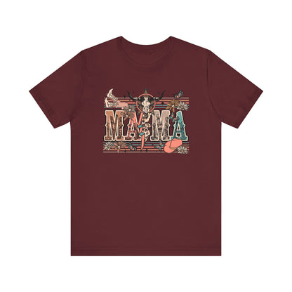 Mama Western Cowgirl Unisex T-Shirt
