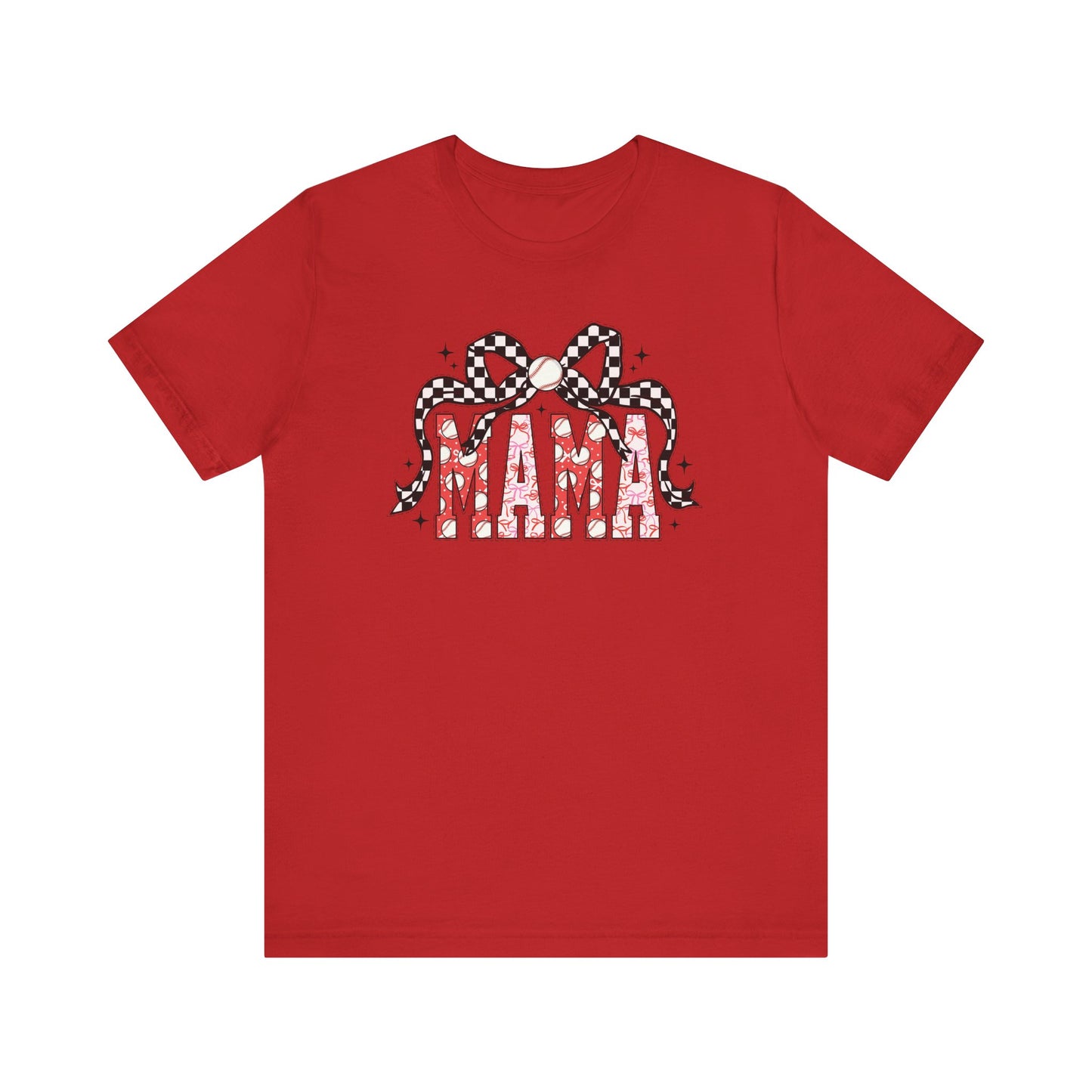 Baseball Mama Coquette Unisex T-Shirt