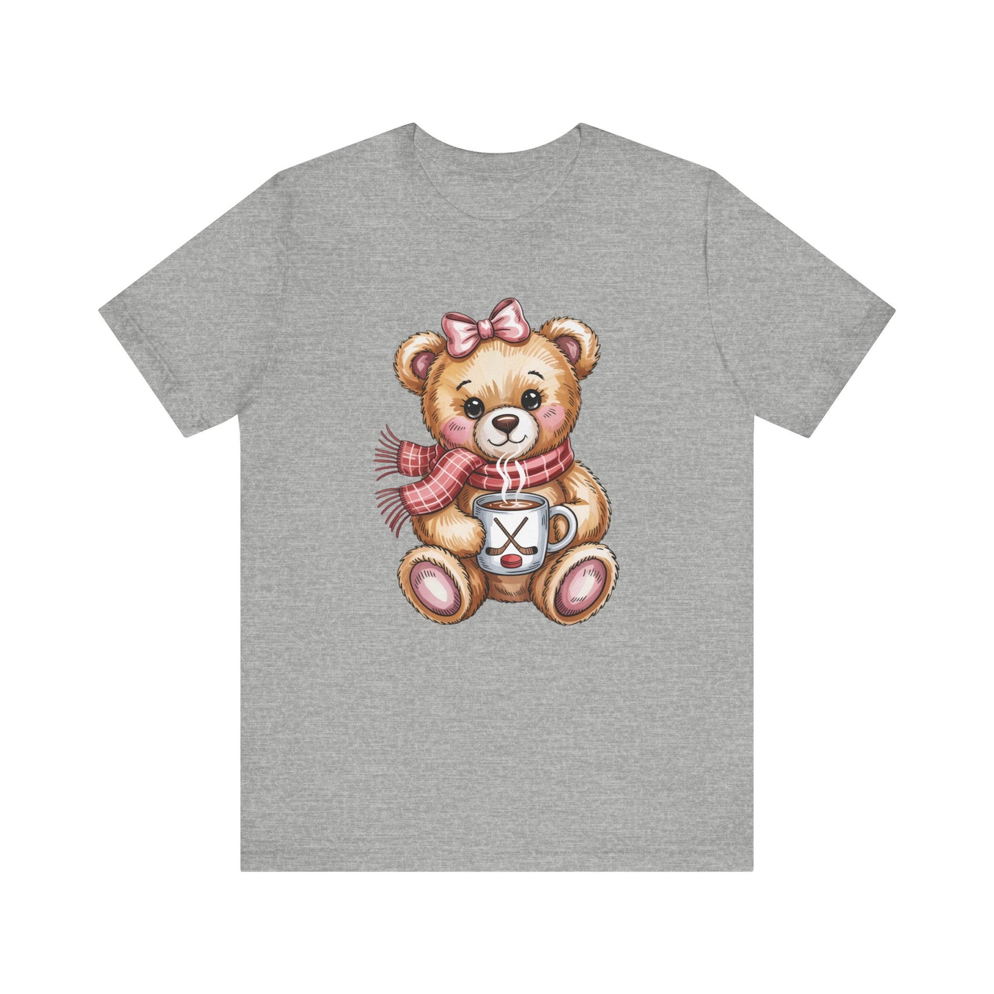 Hockey Teddy Bear Unisex T-Shirt