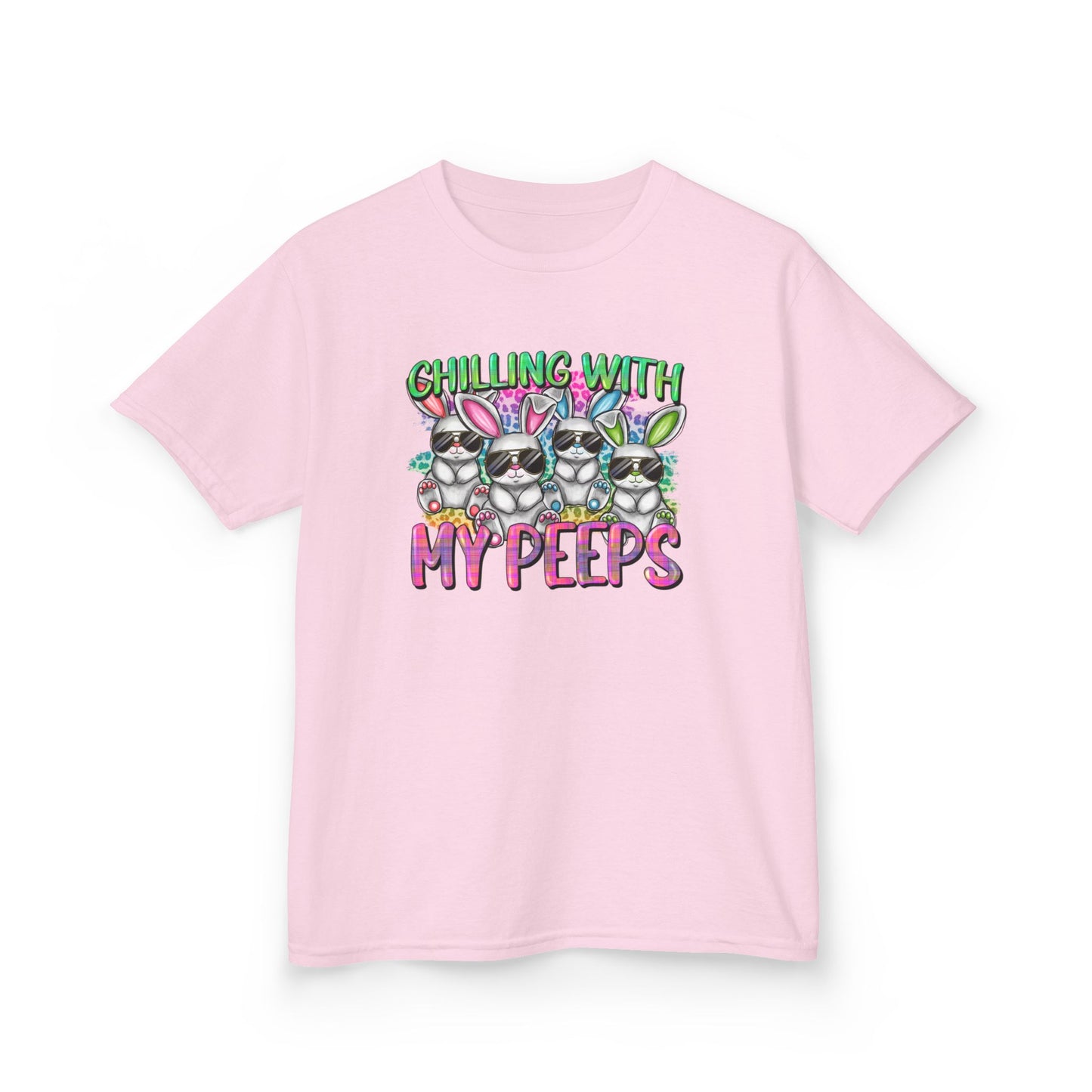 Chilling With My Peeps Easter Kids T-Shirt
