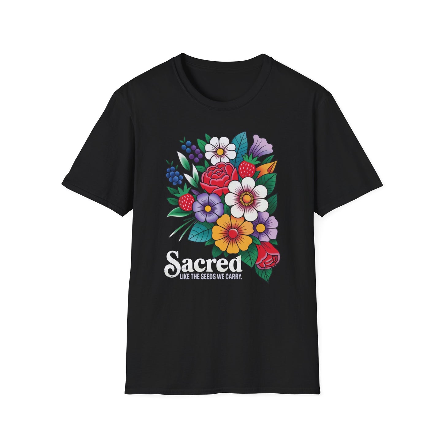 Sacred Like The Seeds We Carry Unisex T-Shirt