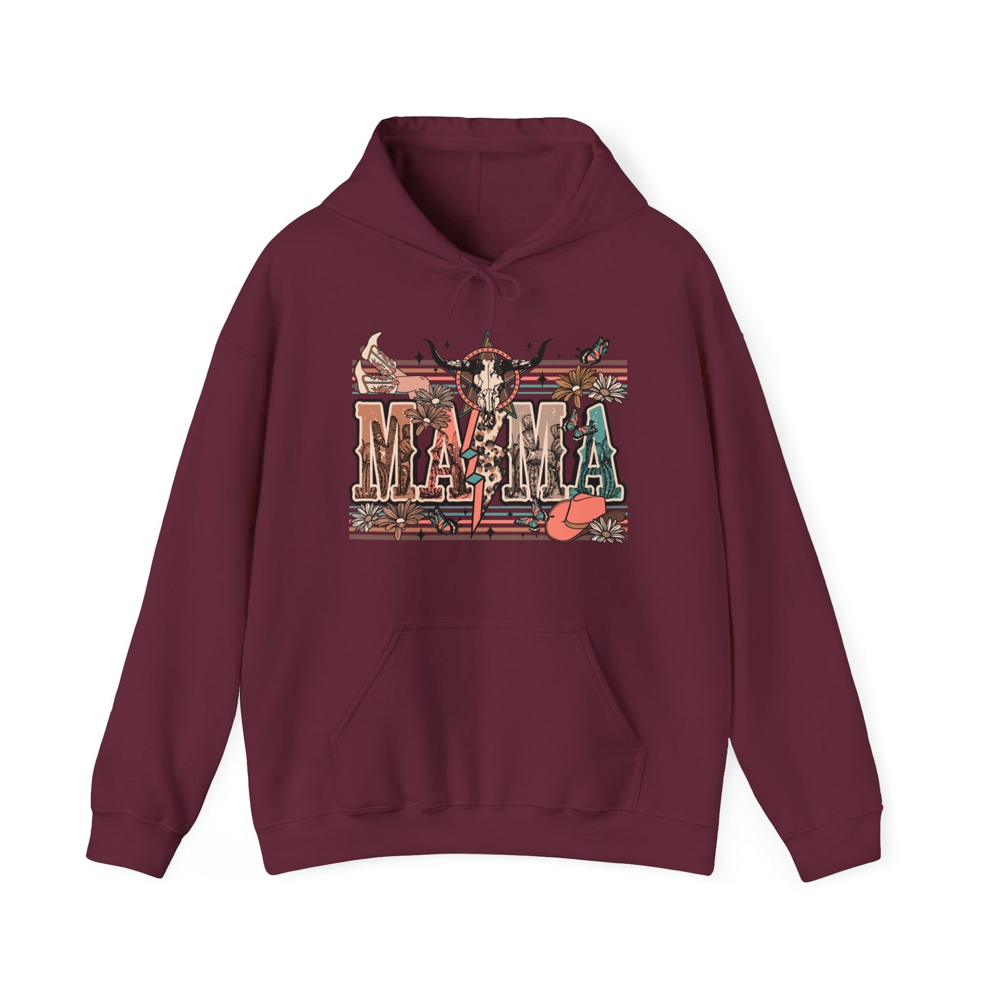 Mama Western Cowgirl Hoodie