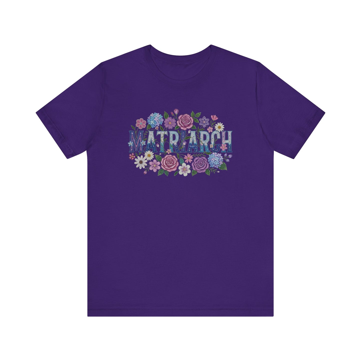 Matriarch Floral Beaded Unisex T-Shirt