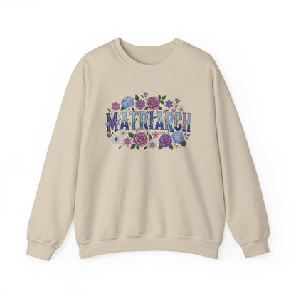Matriarch Beaded Floral Sweatshirt