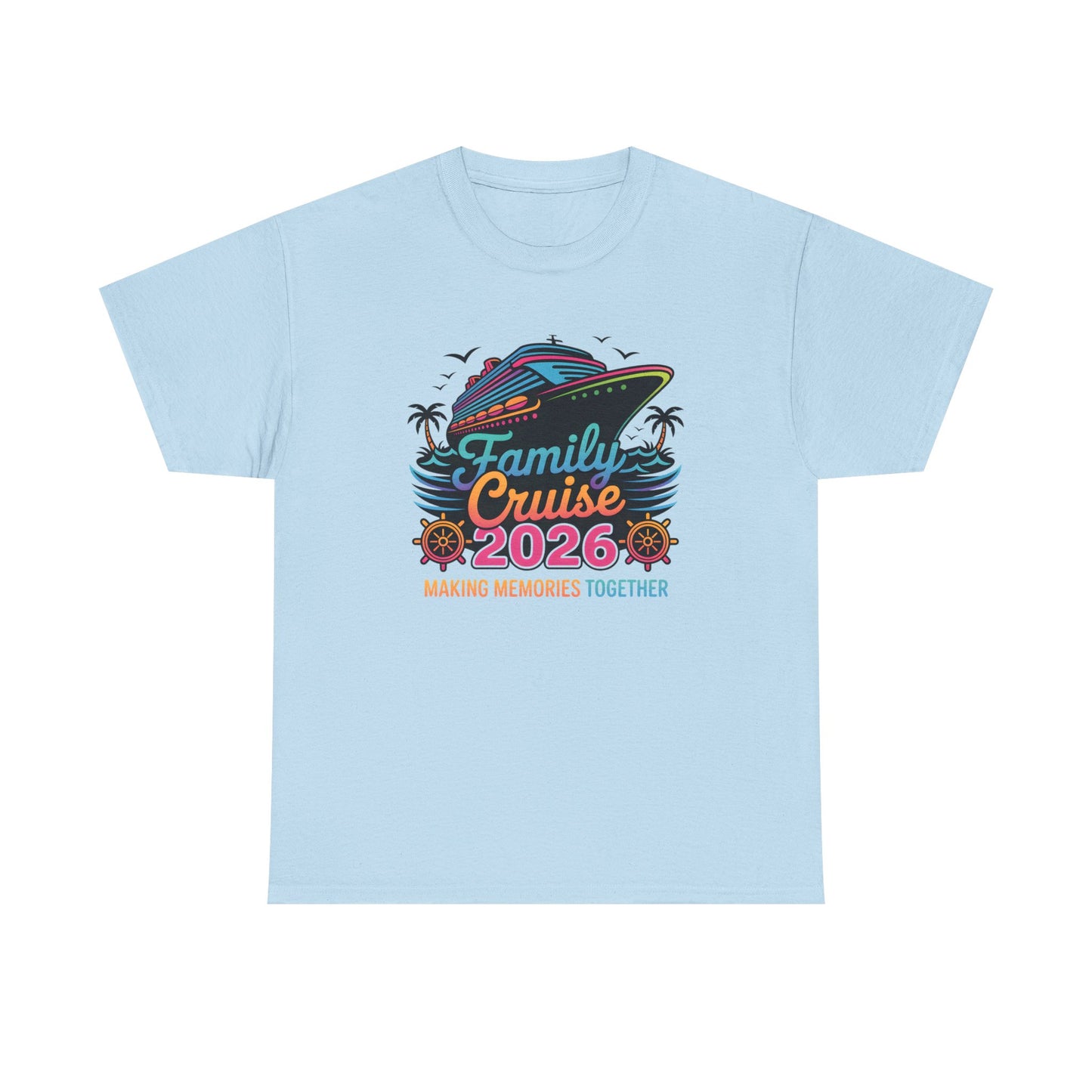 Family Cruise 2026 Making Memories Together Unisex T-Shirt