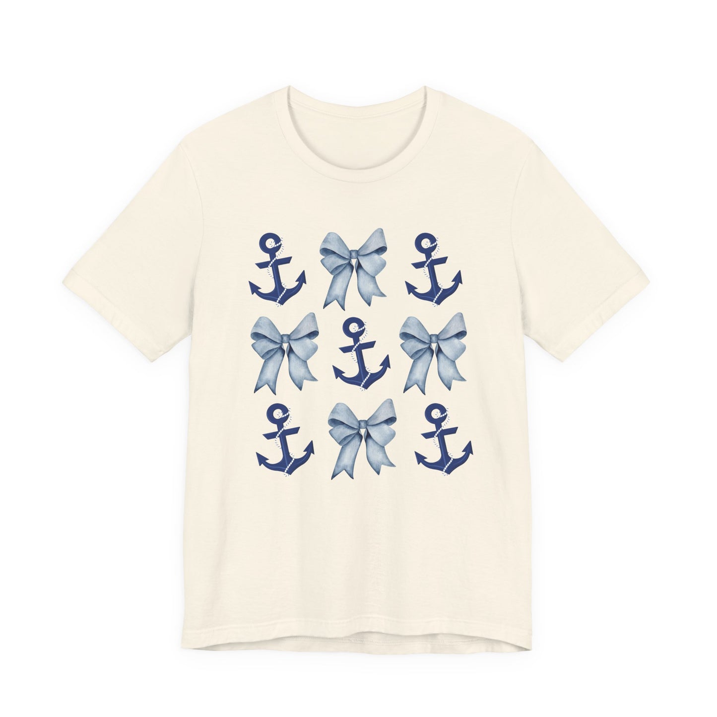 Nautical Anchor Bows Unisex T-Shirt