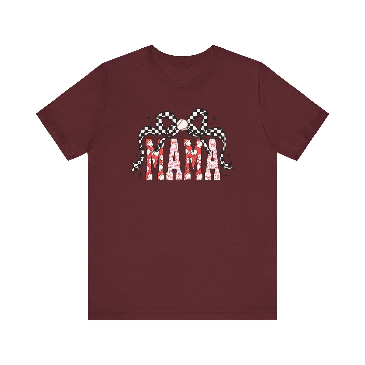 Baseball Mama Coquette Unisex T-Shirt
