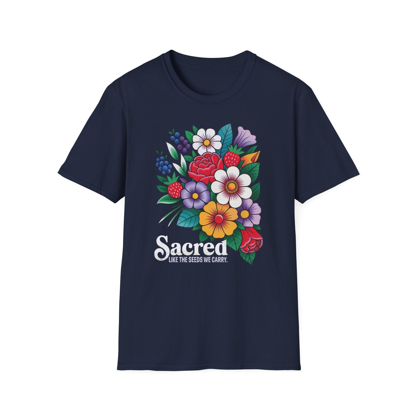 Sacred Like The Seeds We Carry Unisex T-Shirt