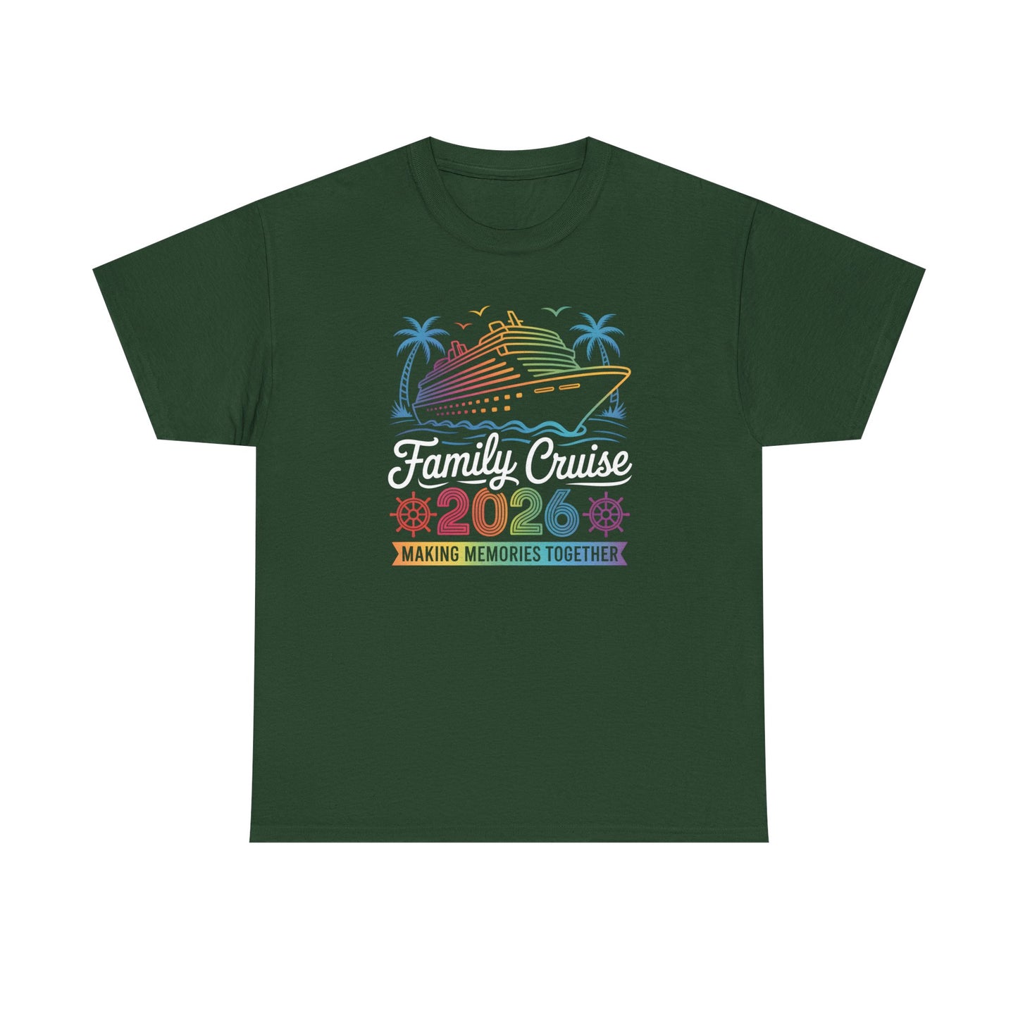Family Cruise 2026 Making Memories Together Unisex T-Shirt