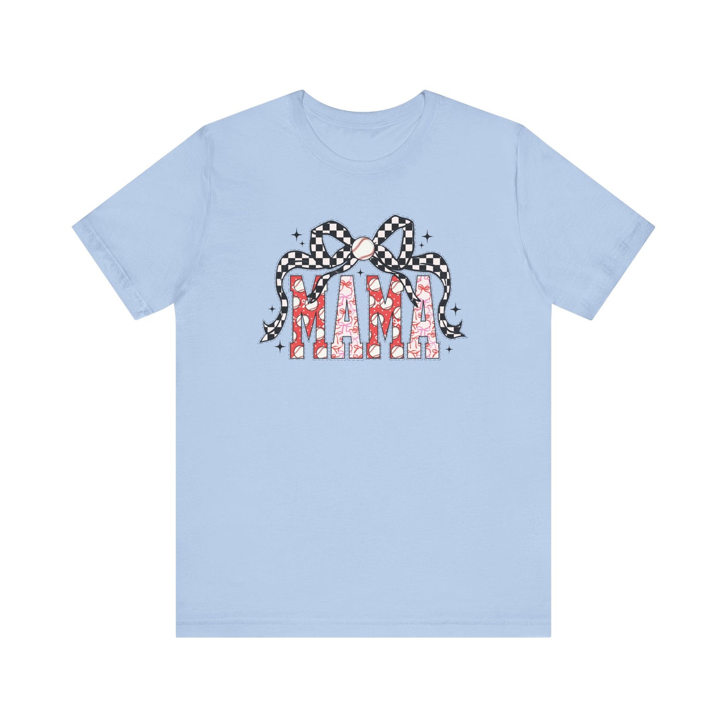 Baseball Mama Coquette Unisex T-Shirt