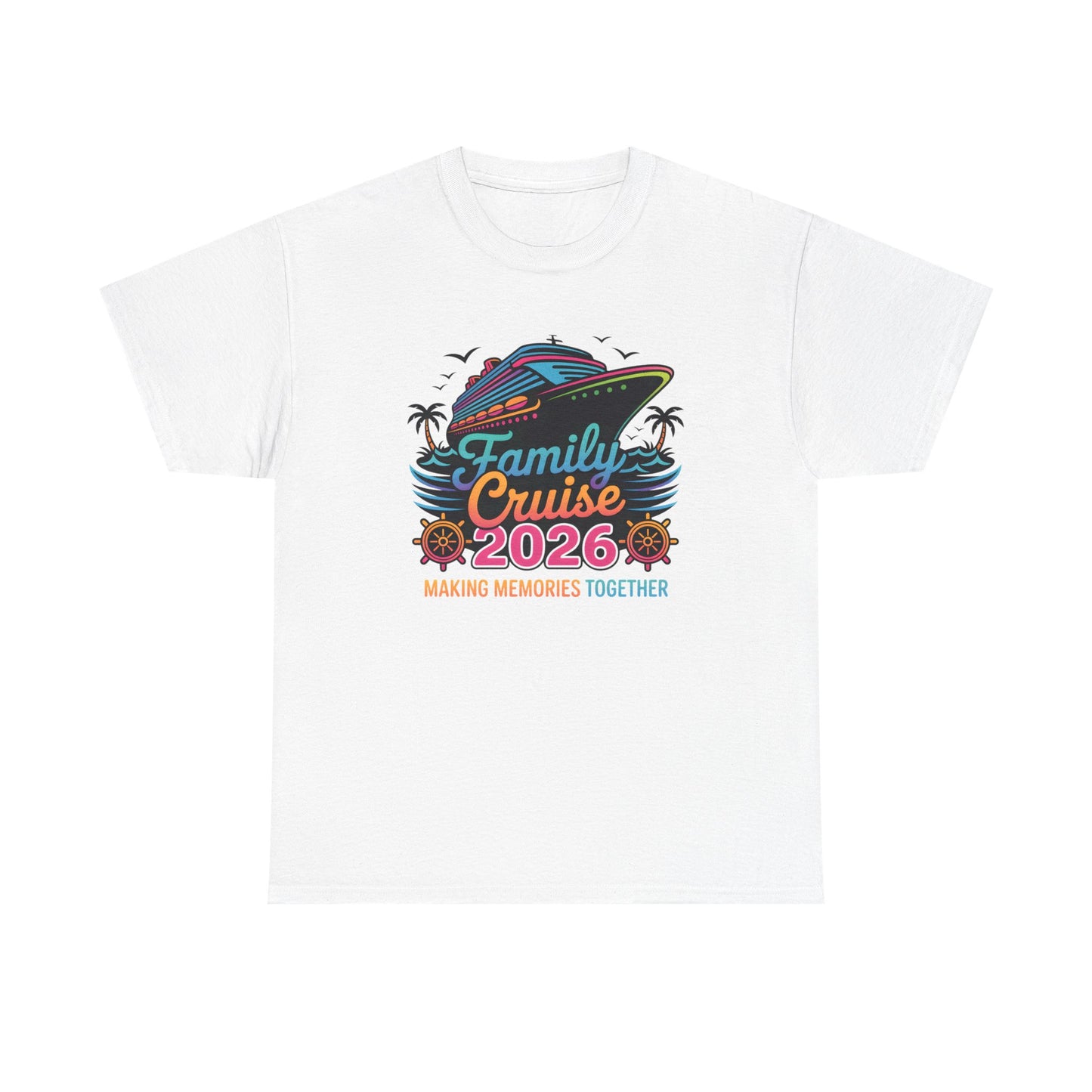 Family Cruise 2026 Making Memories Together Unisex T-Shirt