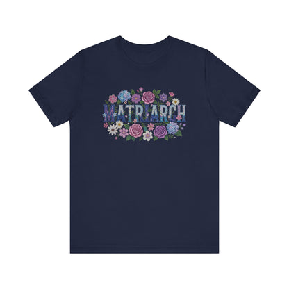 Matriarch Floral Beaded Unisex T-Shirt