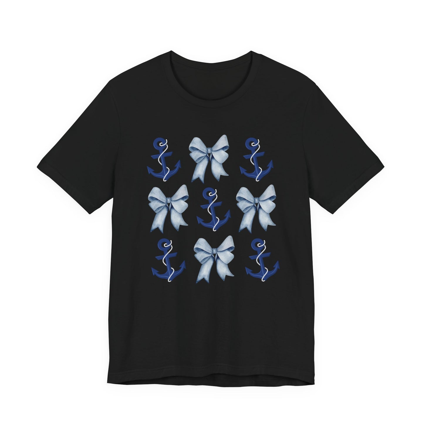 Nautical Anchor Bows Unisex T-Shirt