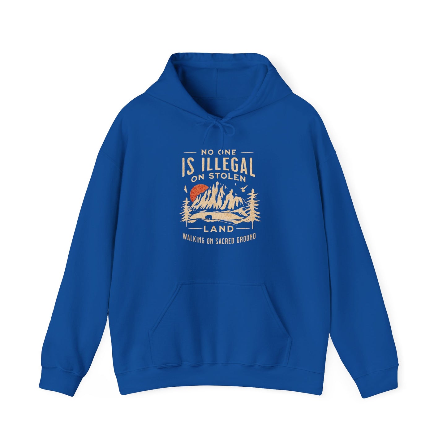 No One Is Illegal Unisex Hoodie