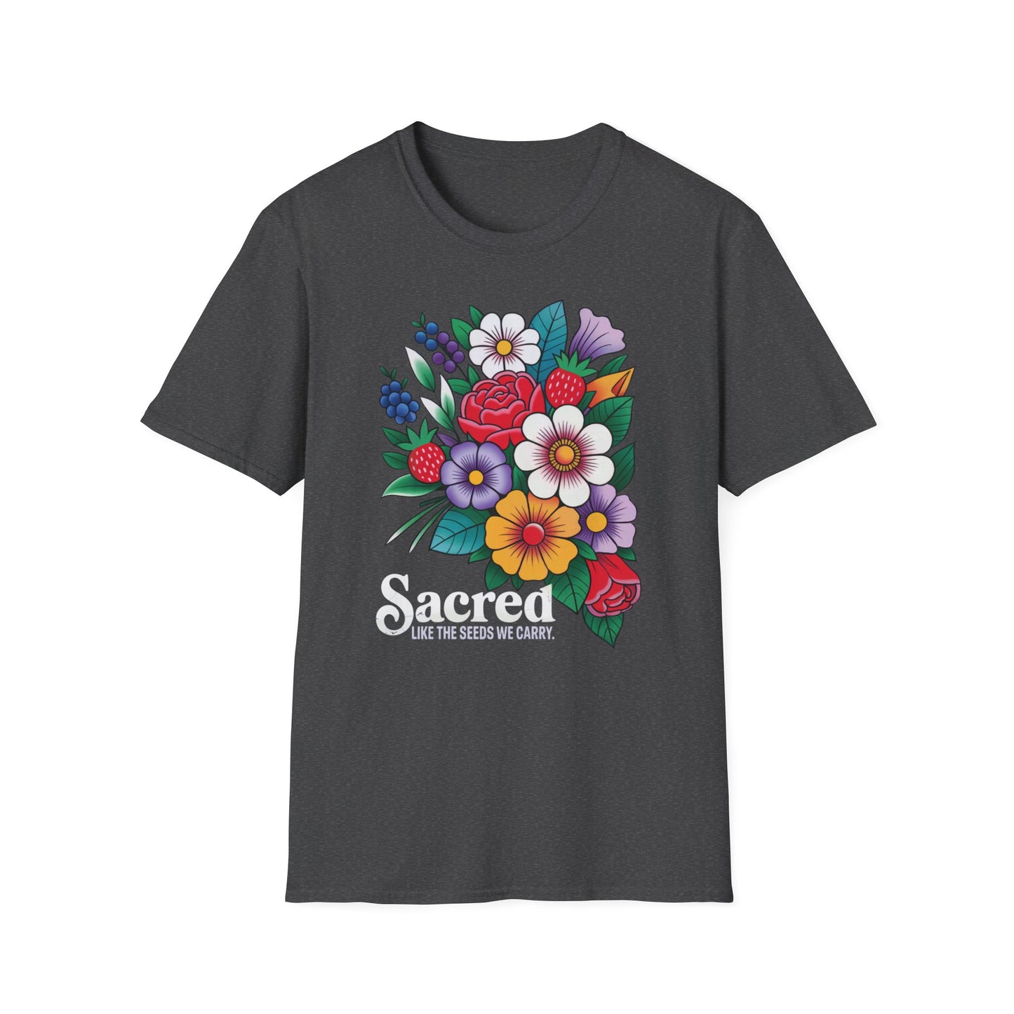 Sacred Like The Seeds We Carry Unisex T-Shirt
