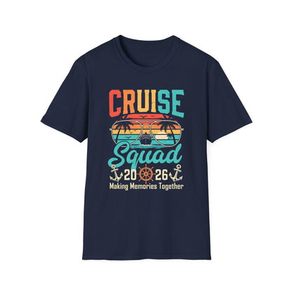 Cruise Squad 2026 Making Memories Together Unisex T-Shirt