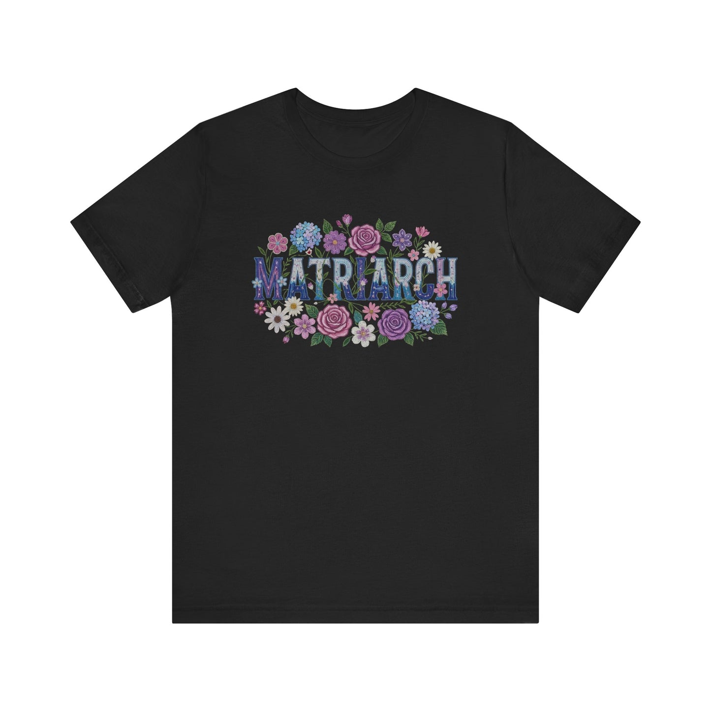 Matriarch Floral Beaded Unisex T-Shirt