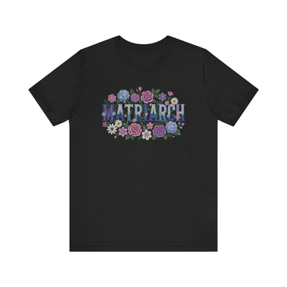 Matriarch Floral Beaded Unisex T-Shirt