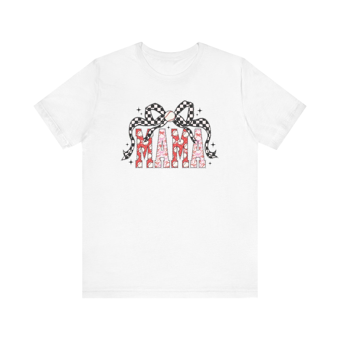 Baseball Mama Coquette Unisex T-Shirt