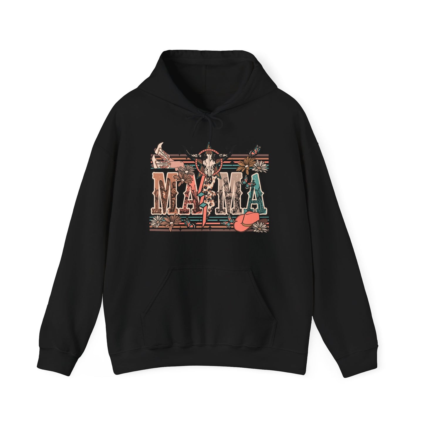 Mama Western Cowgirl Hoodie