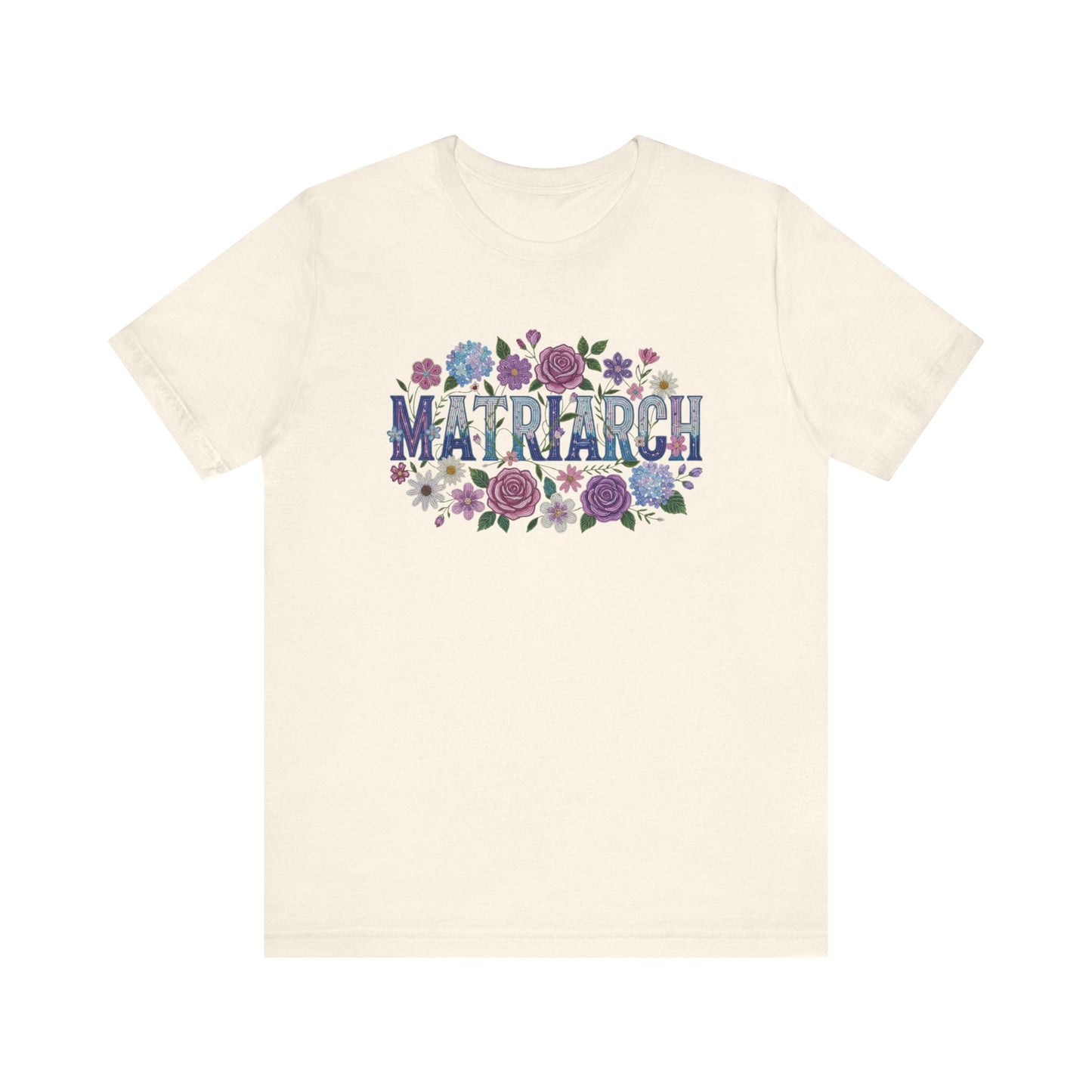 Matriarch Floral Beaded Unisex T-Shirt