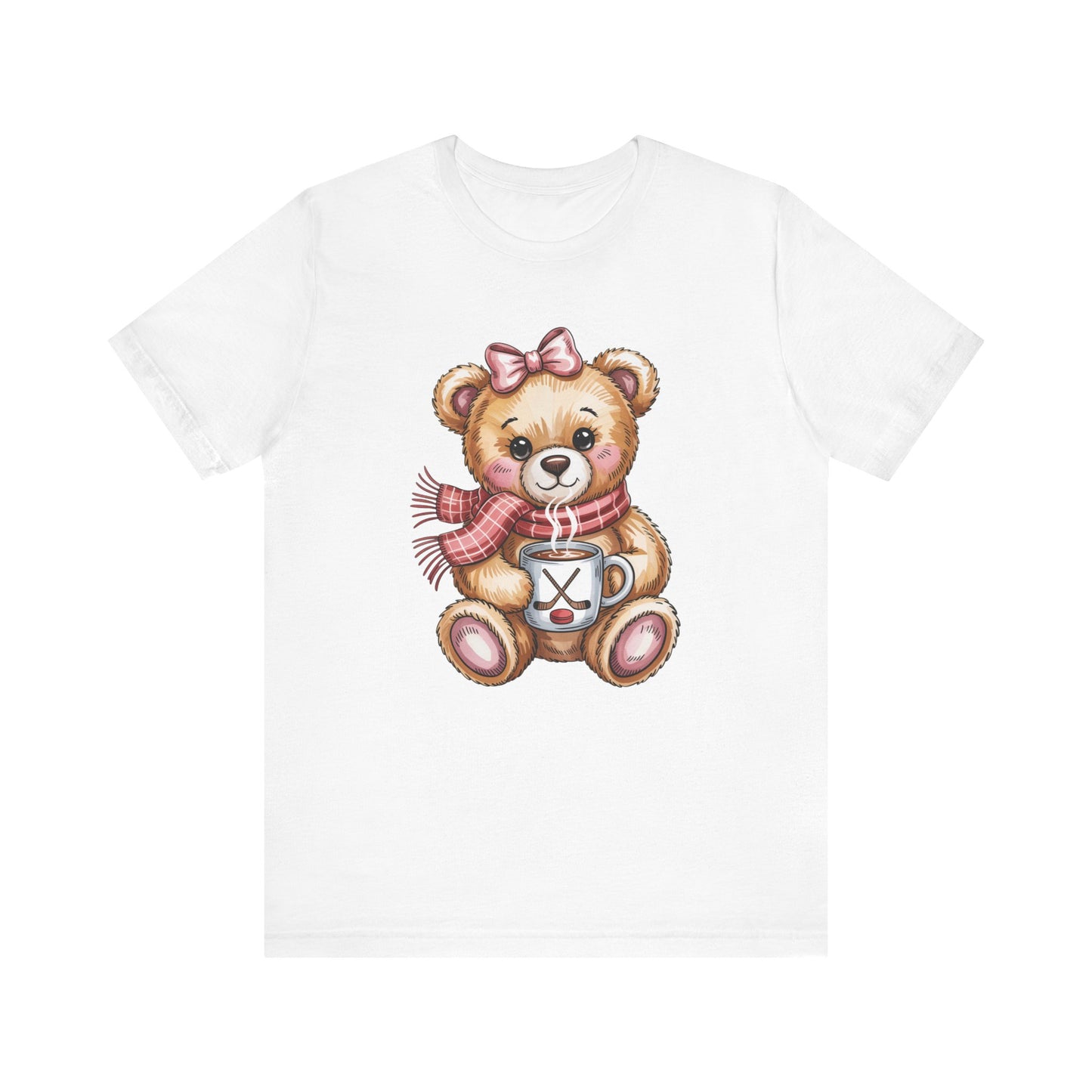 Hockey Teddy Bear Unisex T-Shirt