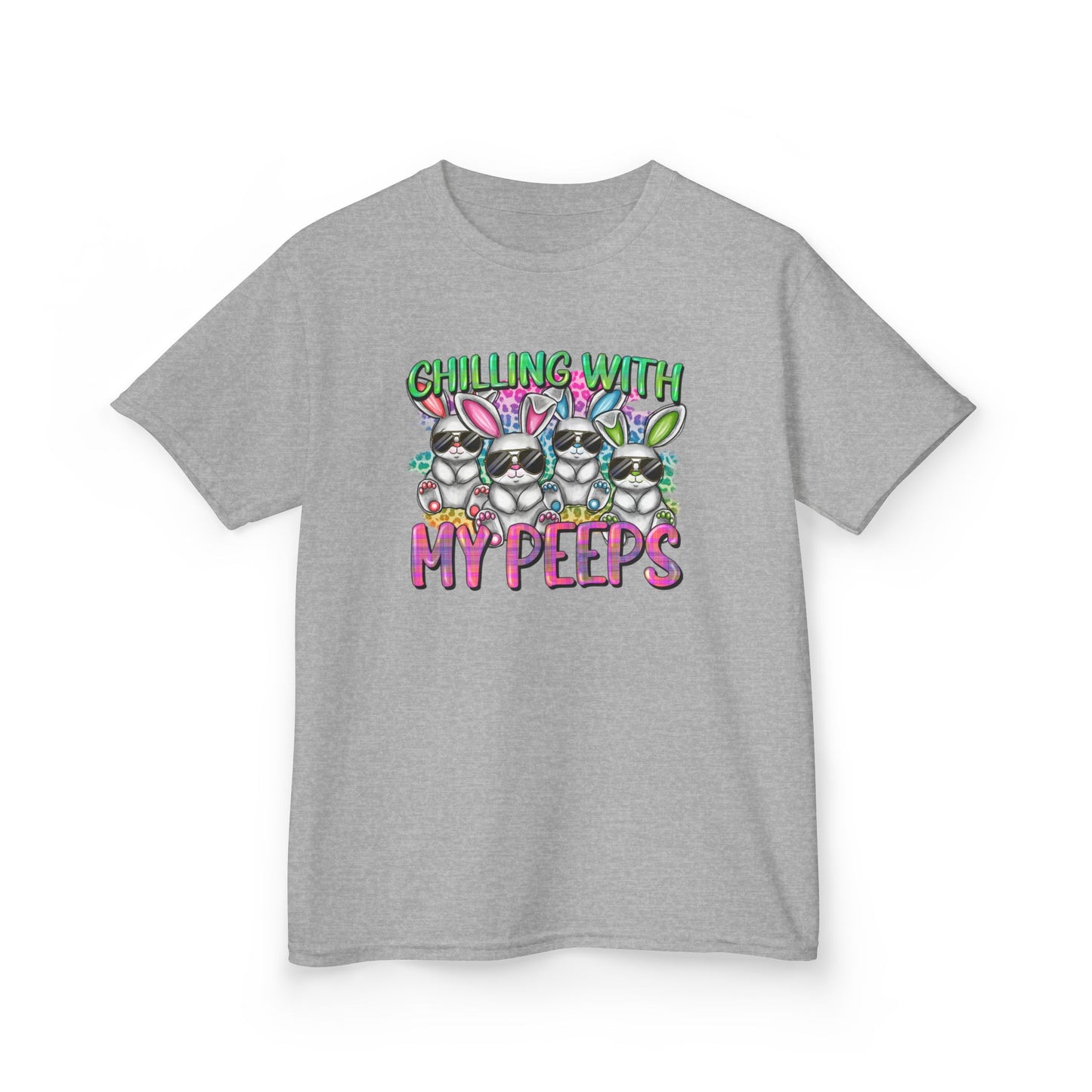 Chilling With My Peeps Easter Kids T-Shirt