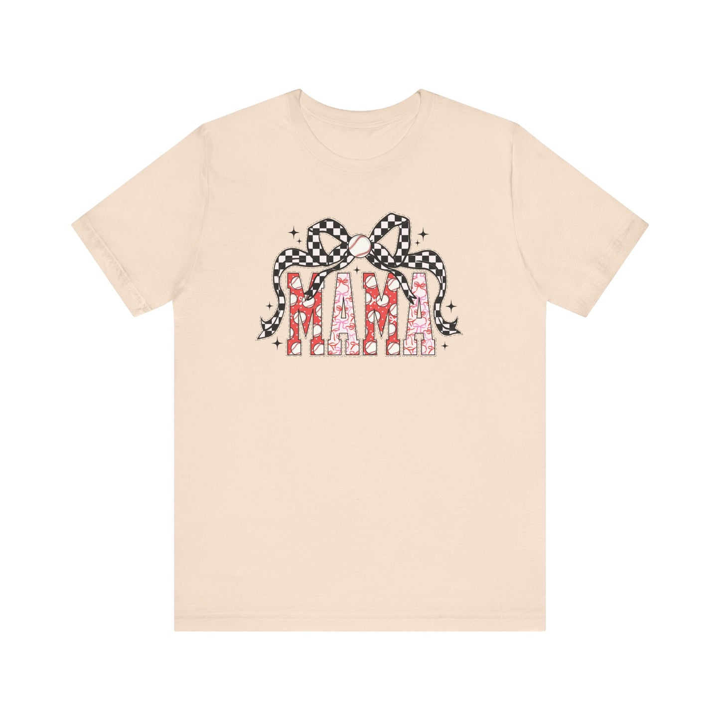 Baseball Mama Coquette Unisex T-Shirt