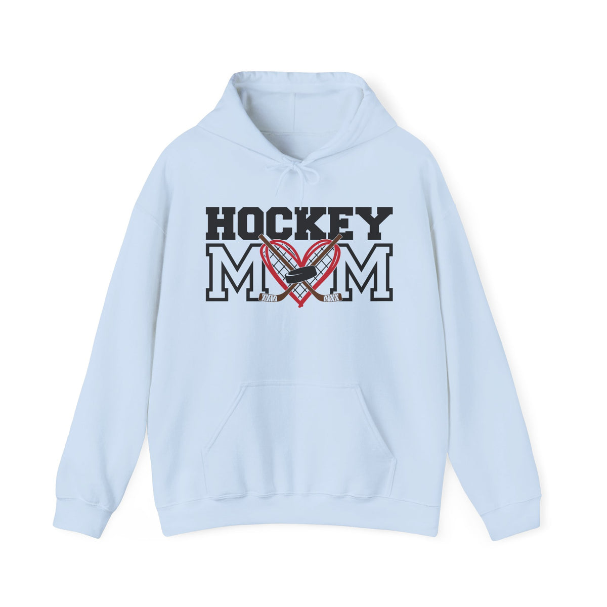 Hockey Mom Heart Sticks Hoodie