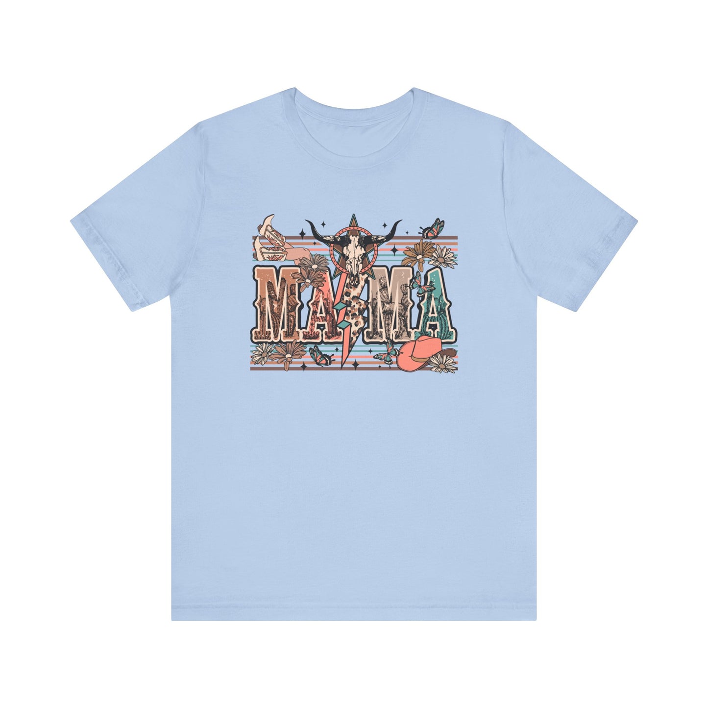 Mama Western Cowgirl Unisex T-Shirt