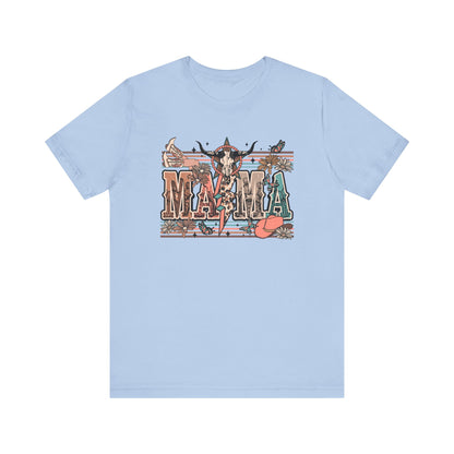 Mama Western Cowgirl Unisex T-Shirt