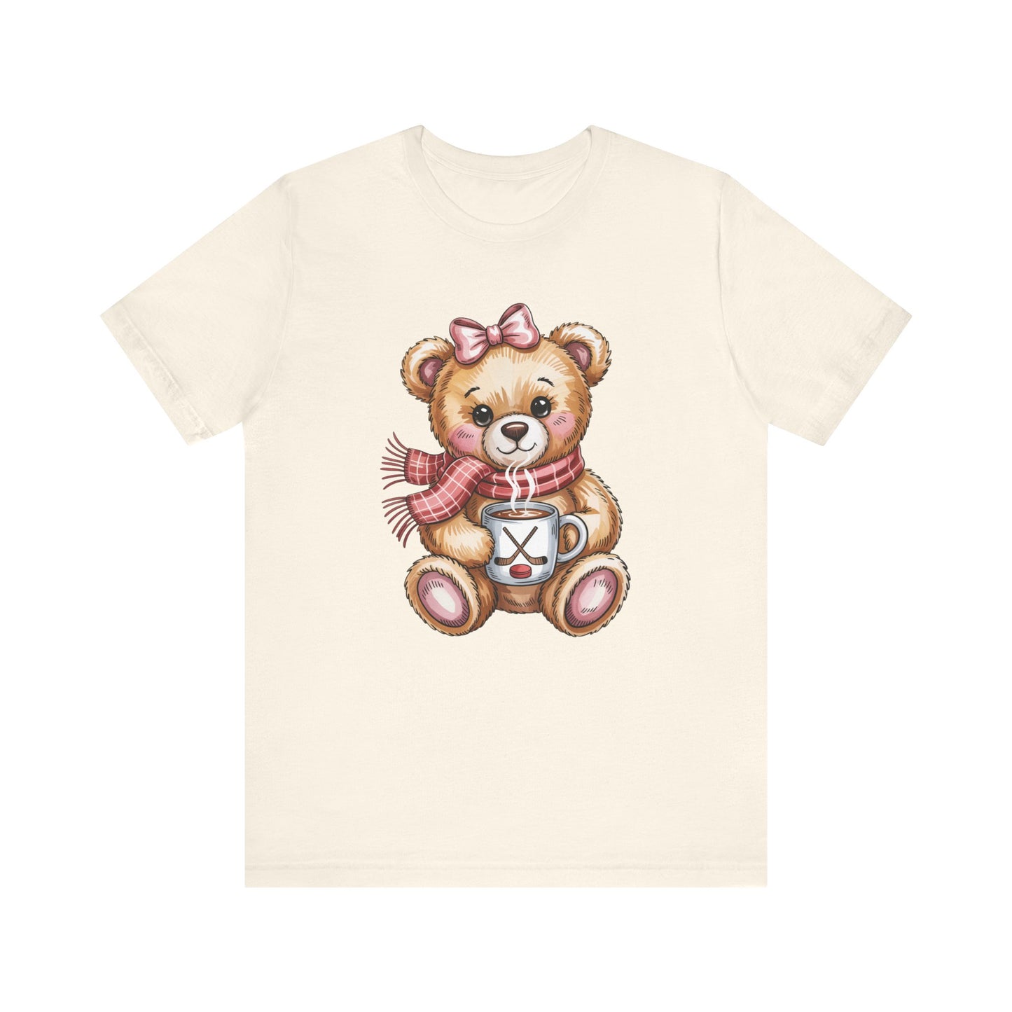 Hockey Teddy Bear Unisex T-Shirt