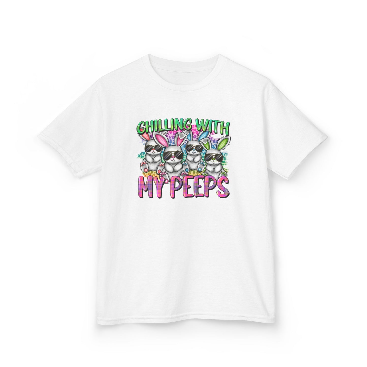 Chilling With My Peeps Easter Kids T-Shirt