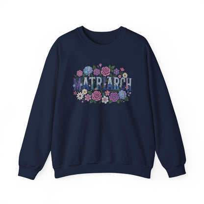 Matriarch Beaded Floral Sweatshirt