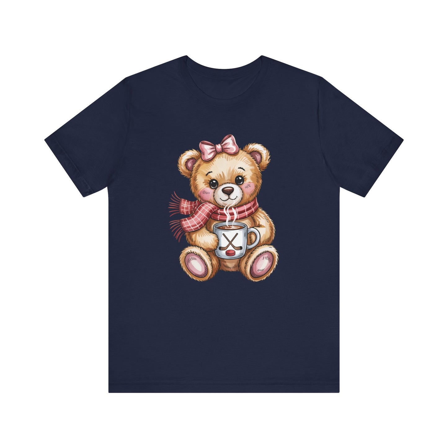 Hockey Teddy Bear Unisex T-Shirt