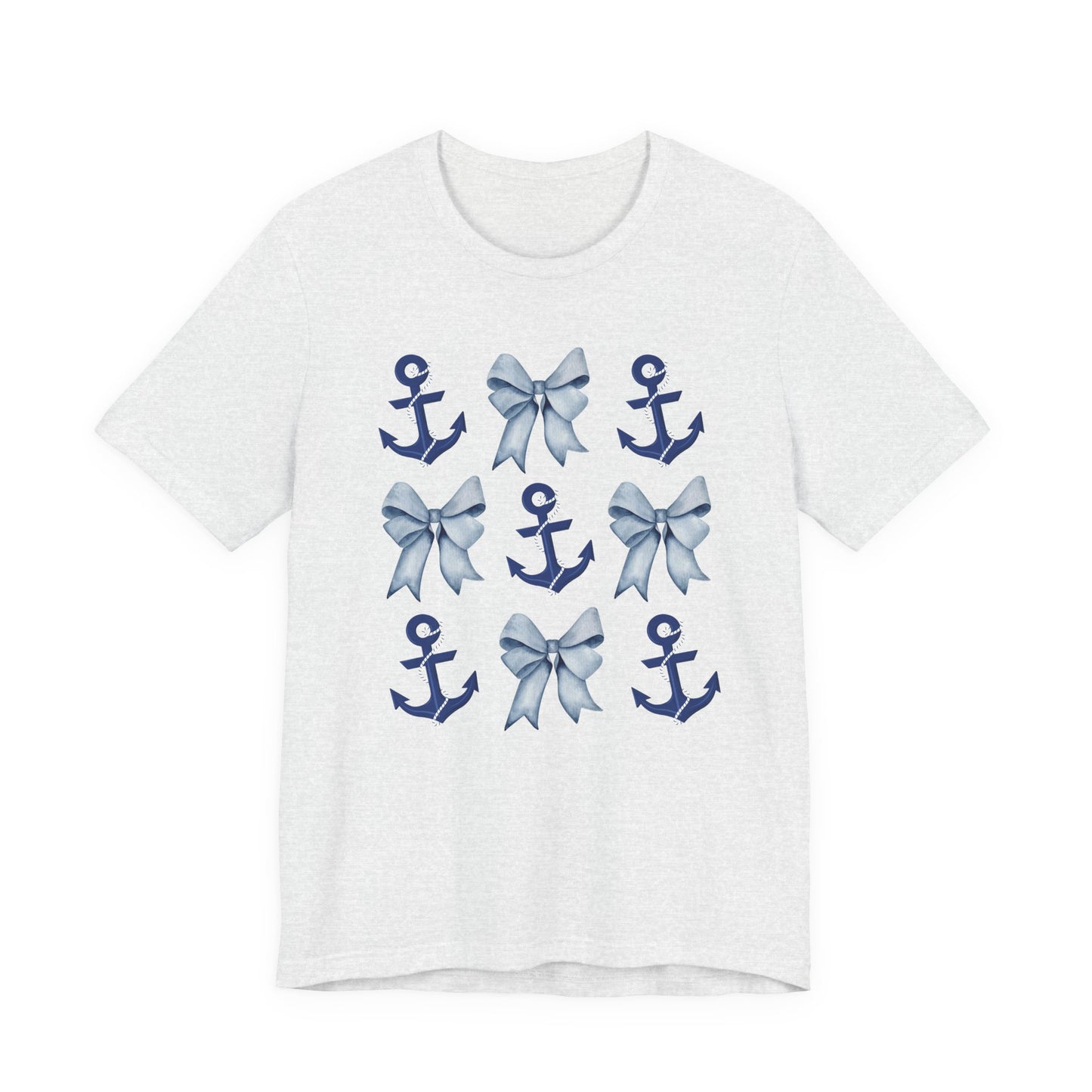 Nautical Anchor Bows Unisex T-Shirt