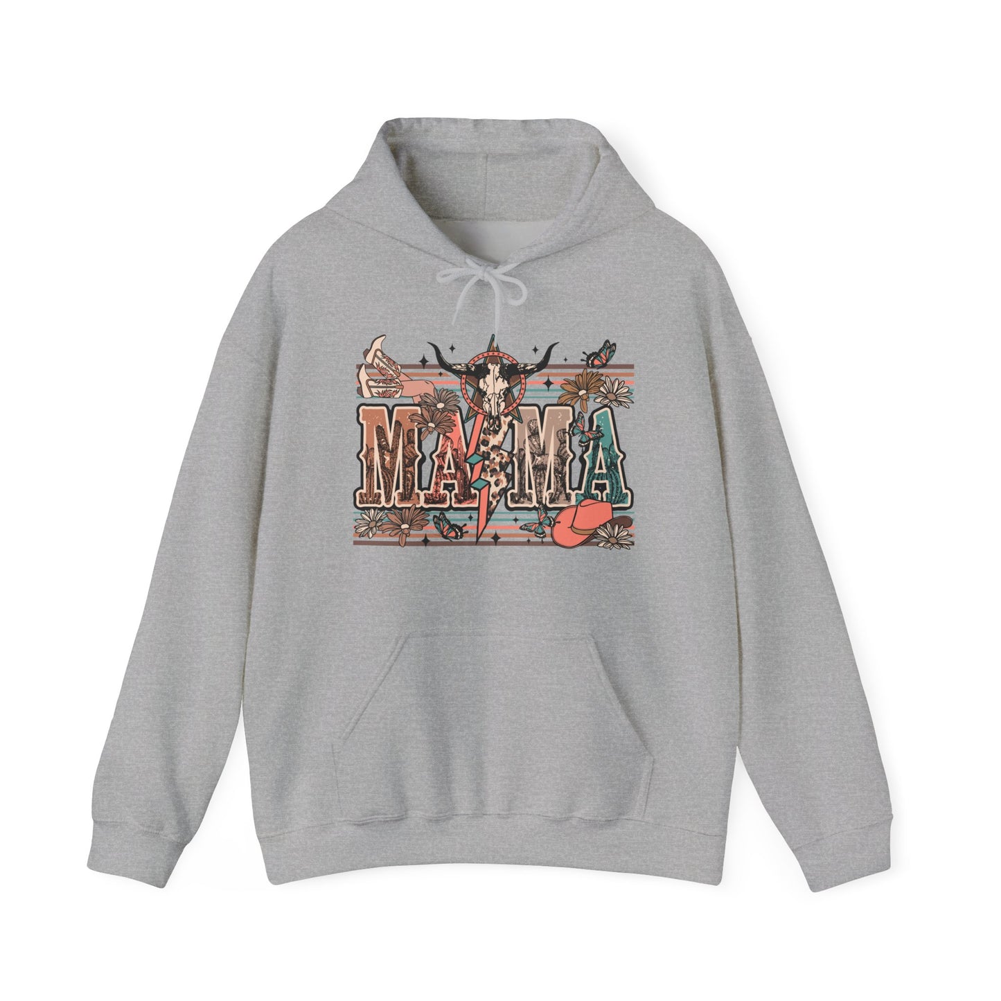 Mama Western Cowgirl Hoodie