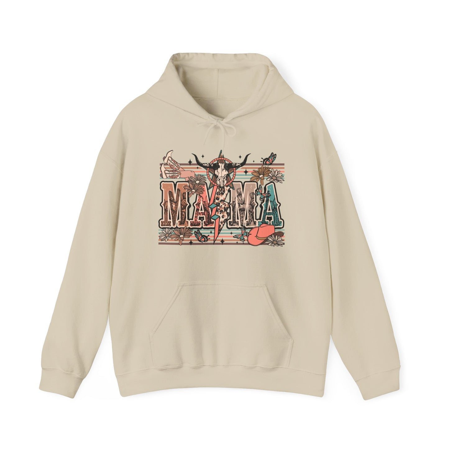 Mama Western Cowgirl Hoodie