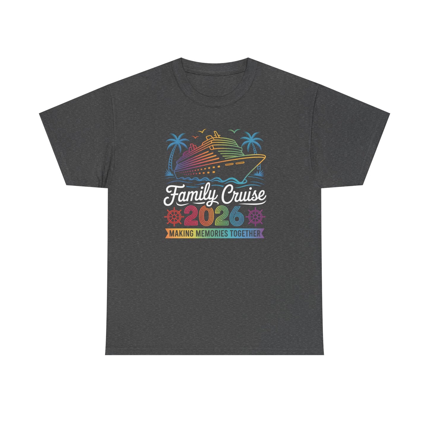 Family Cruise 2026 Making Memories Together Unisex T-Shirt